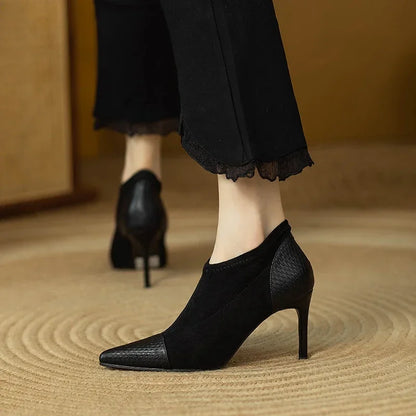 Luxury Genuine Leather High Heels