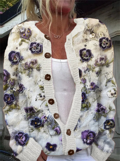 Comfy Oversized Open Cardigan