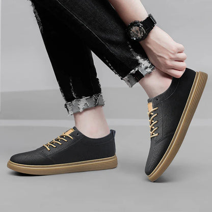 Authentic Leather Running Shoes