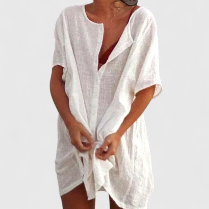 Relaxed Fit Beach Cover Up Short Pants - VibreMode