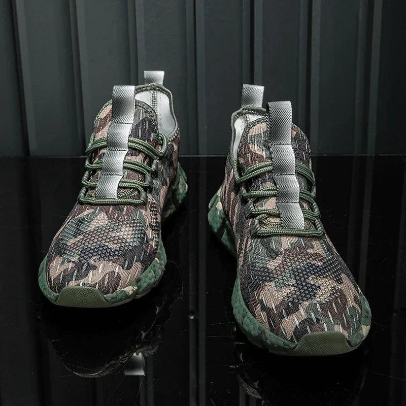Army Green Camouflage Shoes