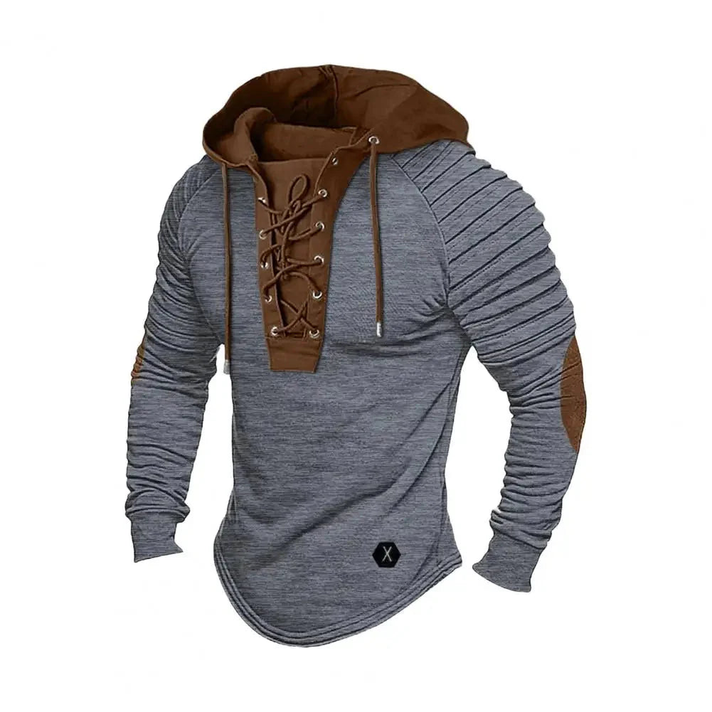 "Ironclad" Lace-Up Hoodie Caliboot