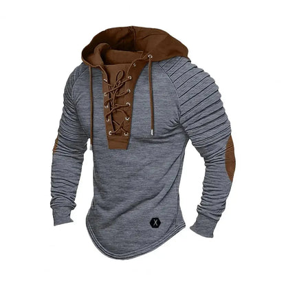"Ironclad" Lace-Up Hoodie Caliboot