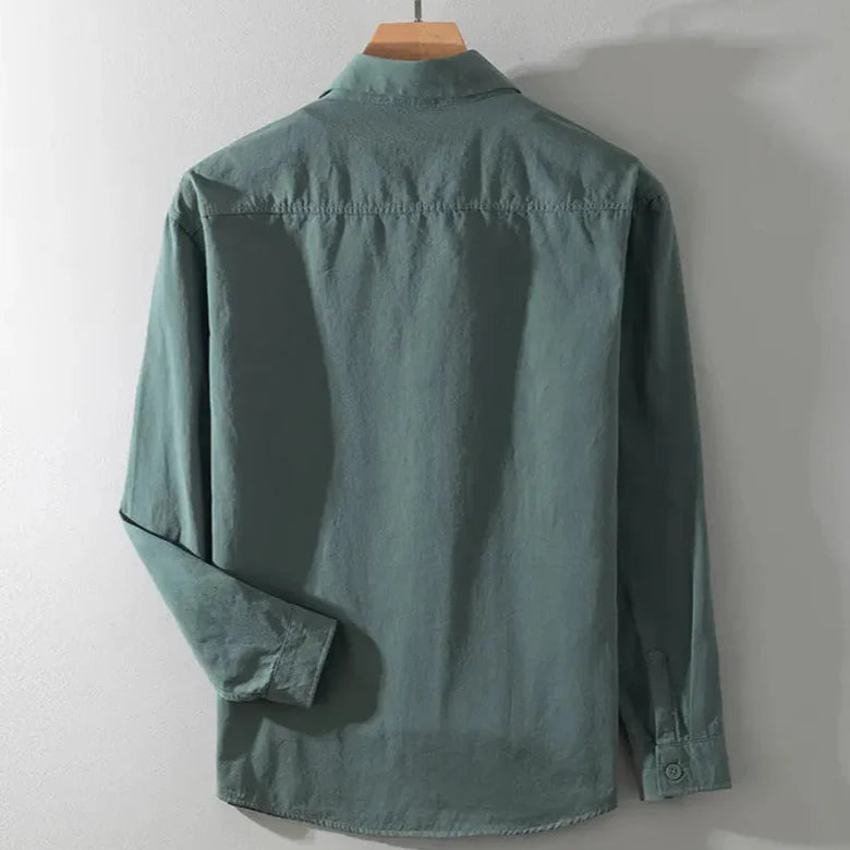 Pure Cotton Casual Button Down Shirt