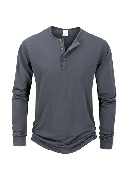 Lusso Men's Long Sleeve Dress Shirt