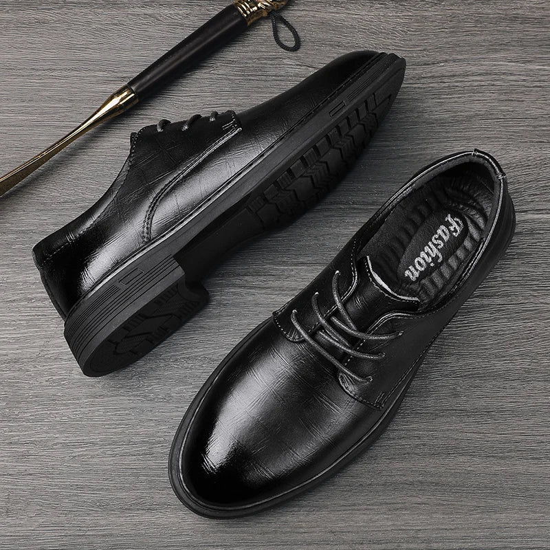 Luxury Real Leather Oxford Shoes