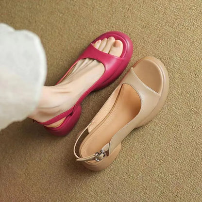 Comfortable Women's Low Heel Summer Sandals