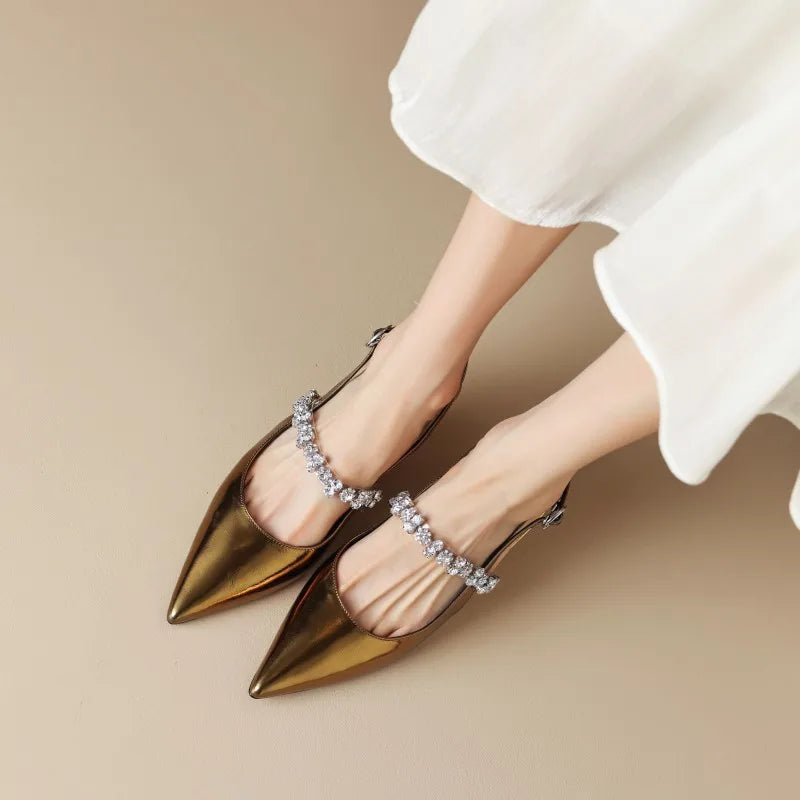 Chic Low Heel Shoes