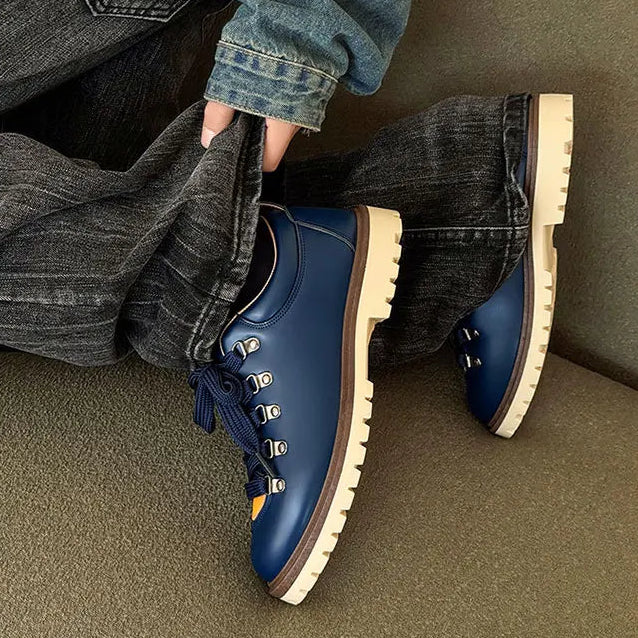 Men's Derby Leather Shoes