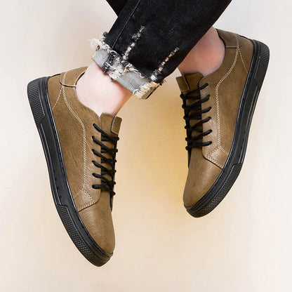 Authentic Real Leather Sport Shoes