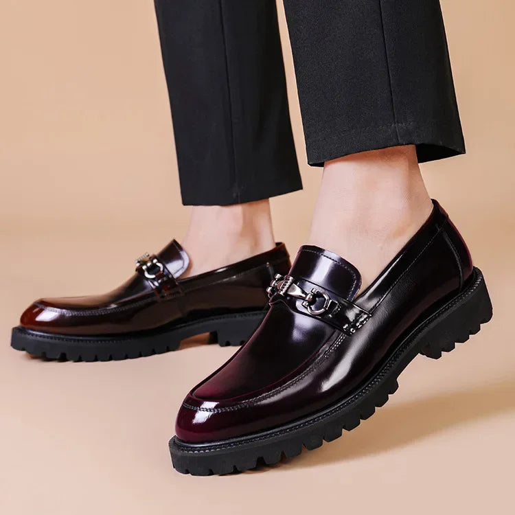 Men's Leather Loafers Valentino