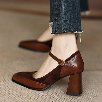 Earth Tone High Heels - VibreMode