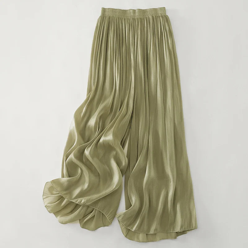 Women's Wide Leg Linen Pants