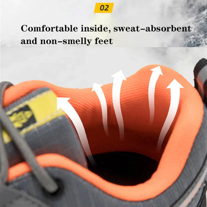 Waterproof Hiking Boots for Men Non Slip Outdoor Trail Shoes