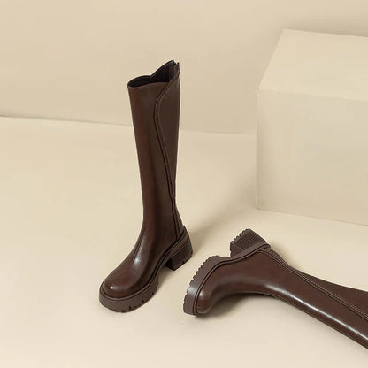 Luxury Women's Real Leather Ankle Boots