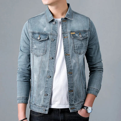 Rugged Blue Jeans Jacket