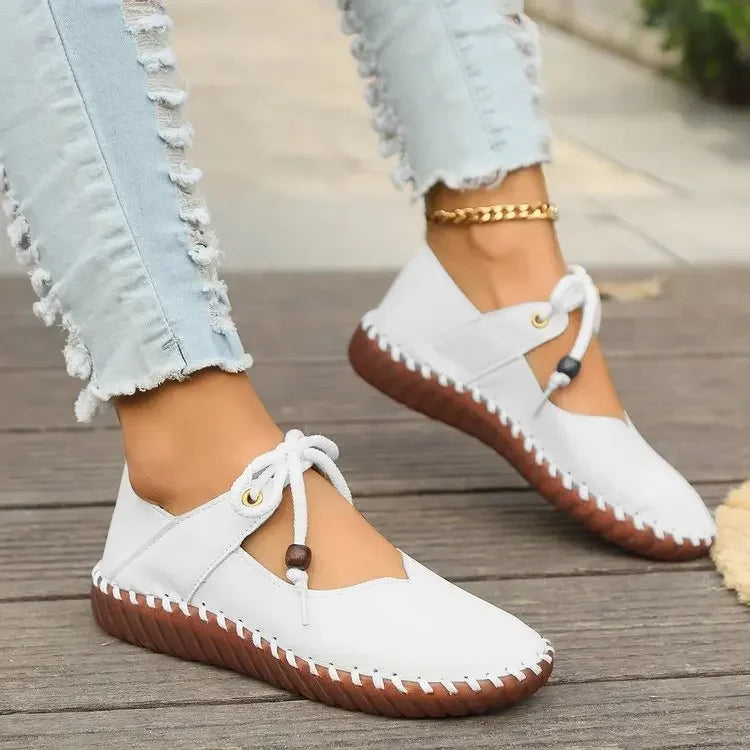 Comfortable Women's Lace-Up Sneakers