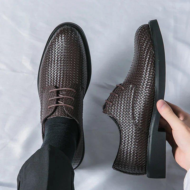 Authentic Brown Leather Shoes