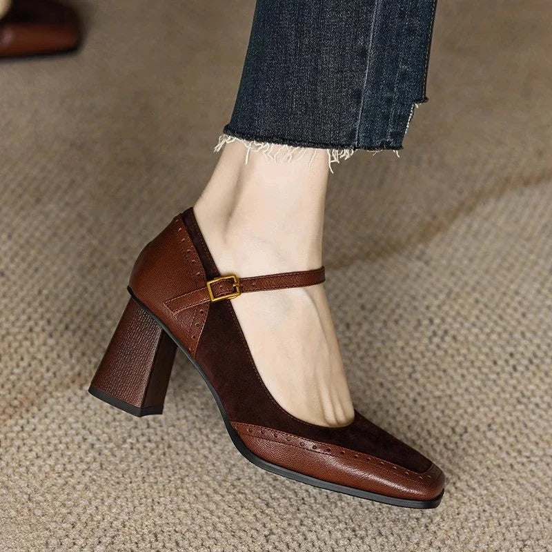 Earth Tone High Heels