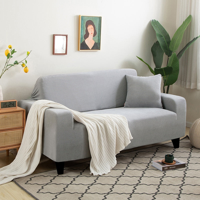 Stretch Sofa Slipcover Non-Slip Fabric Protector