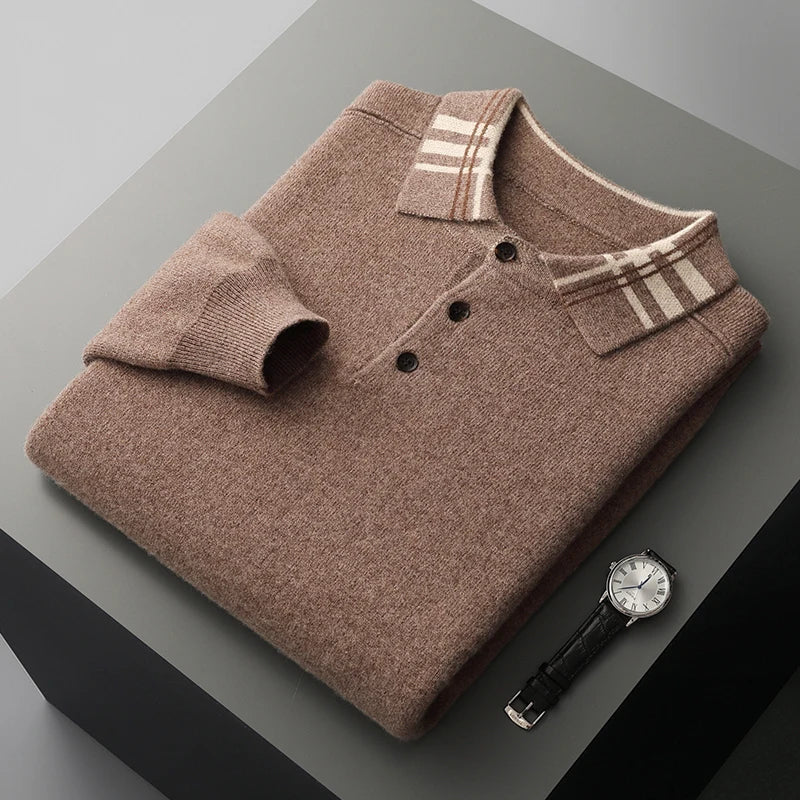 Men's Lightweight Crew Neck Knit Sweater