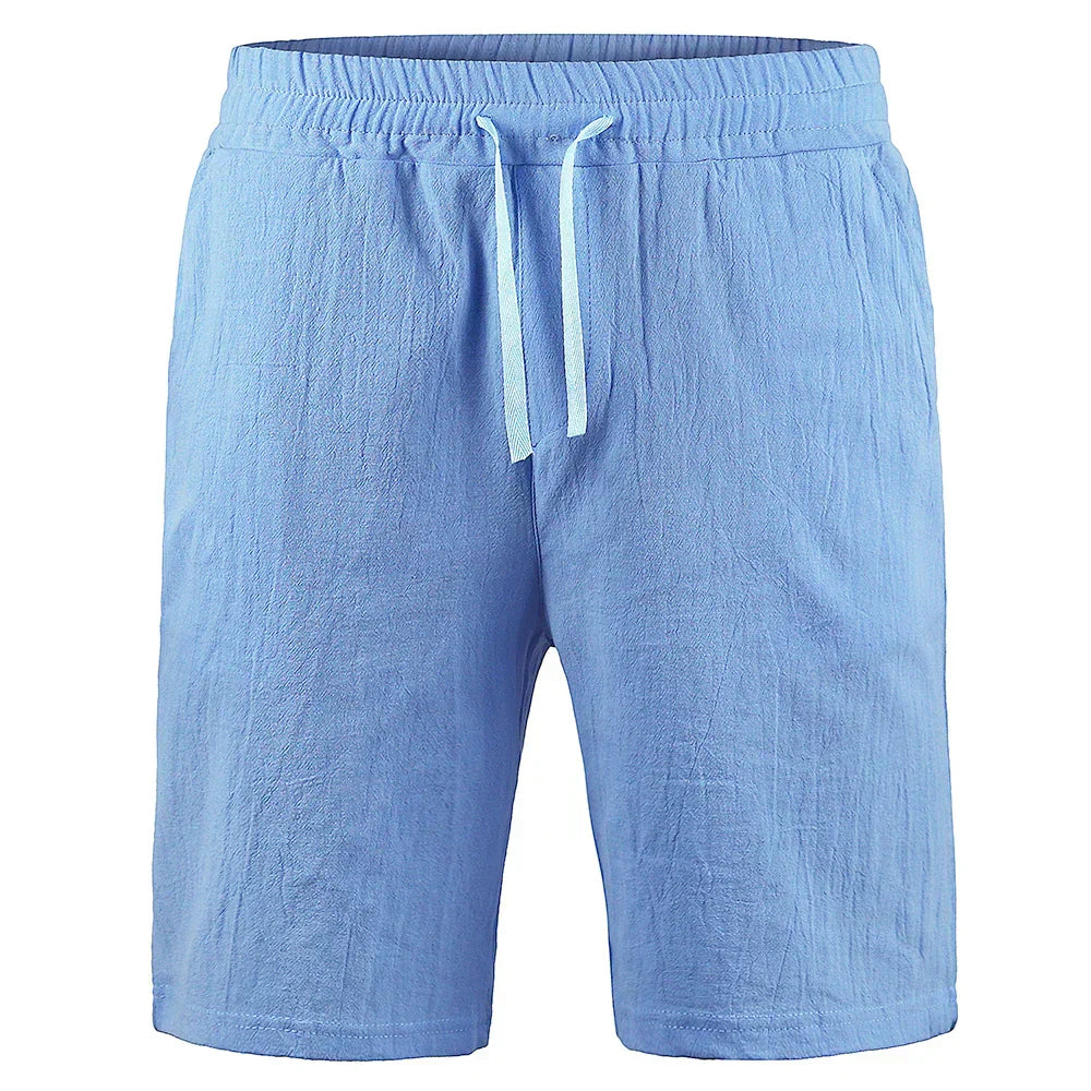 Casual Elastic Waist Daily Shorts