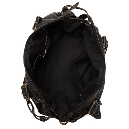 Women's Leather Carryall Bag Classic Style
