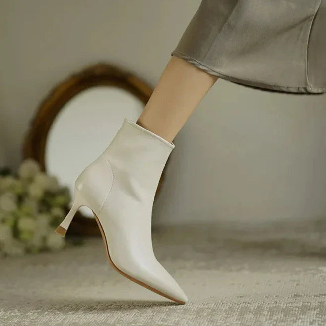 Stylish Low Heel Ankle Boots