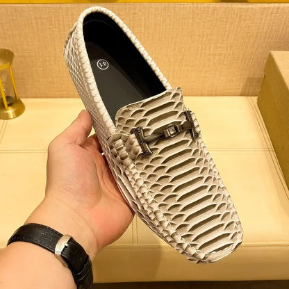 Classic Genuine Leather Slip Ons