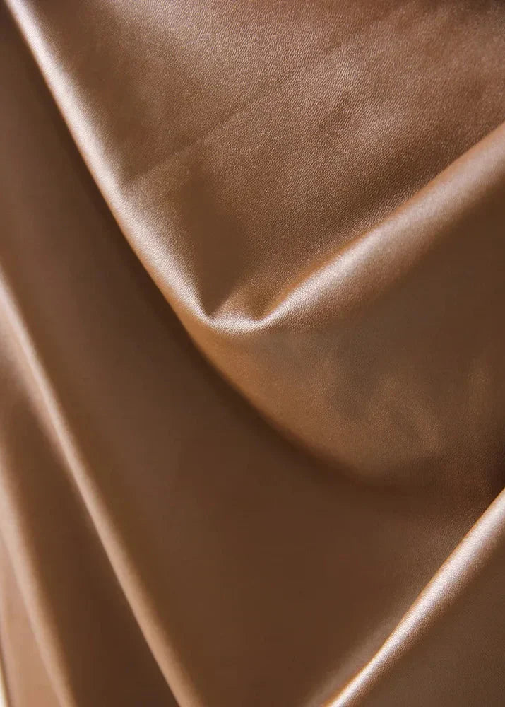 Genuine Leather Mini Skirt