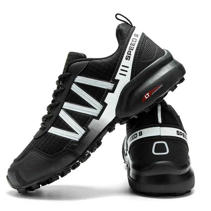 Comfortable Men's Bike Shoes Outdoor Cycling Sneakers