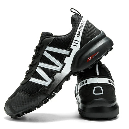 Comfortable Men's Bike Shoes Outdoor Cycling Sneakers