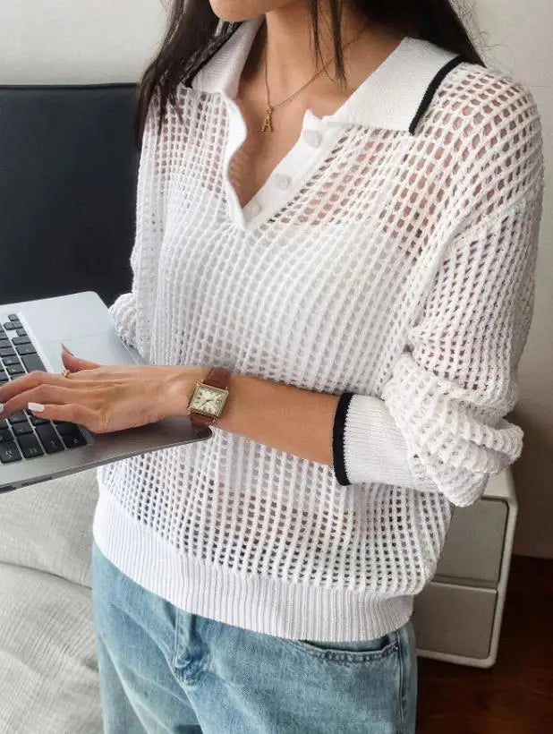 Floral - Cut Out Women's Top