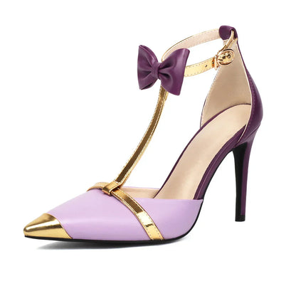 Elegant Ribbon High Heels