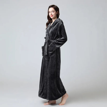 Lunara Women's Fleece Lounge Robe