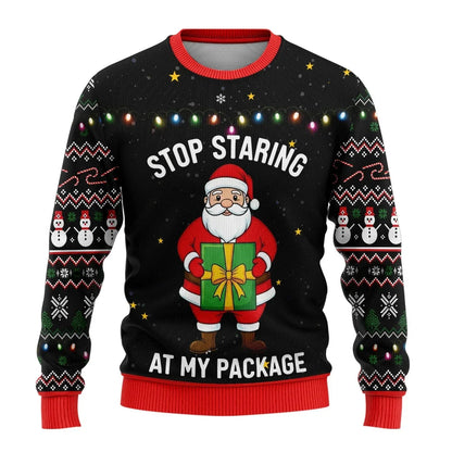 Men's Casual Graphic Spring Sweater