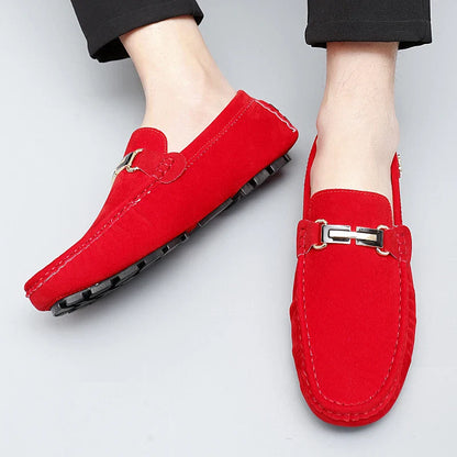 Luxury Soft Suede Slip On Loafers