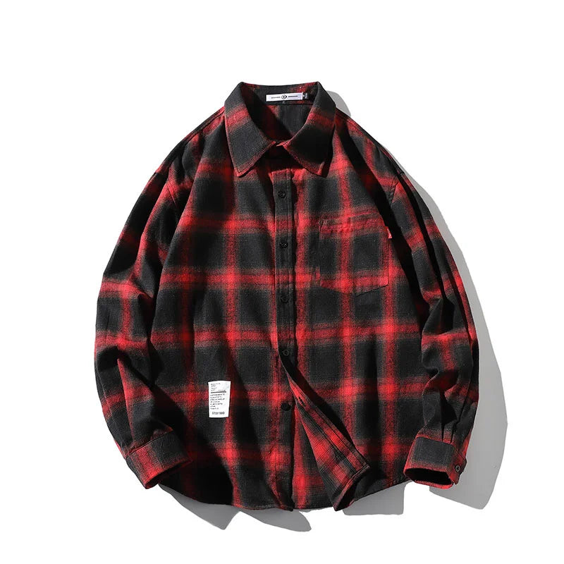 Soft Plaid Flannel Shirt