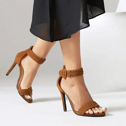 Comfortable Flat Ankle Strap Women's Sandals