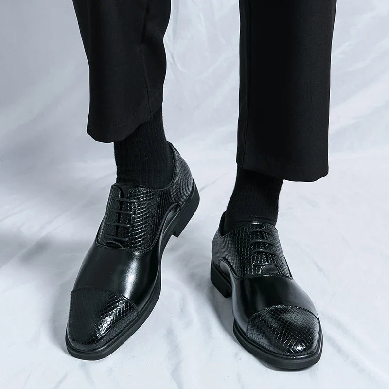Authentic Luxury Leather Brogue Shoes