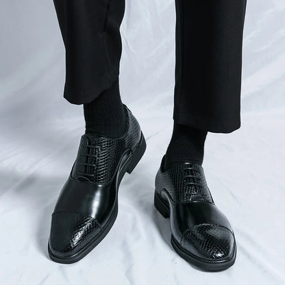 Authentic Luxury Leather Brogue Shoes