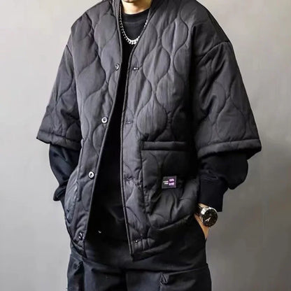 Takeshi Quilted Jacket becomes: Takeshi Men's Quilted Jacket - VibreMode