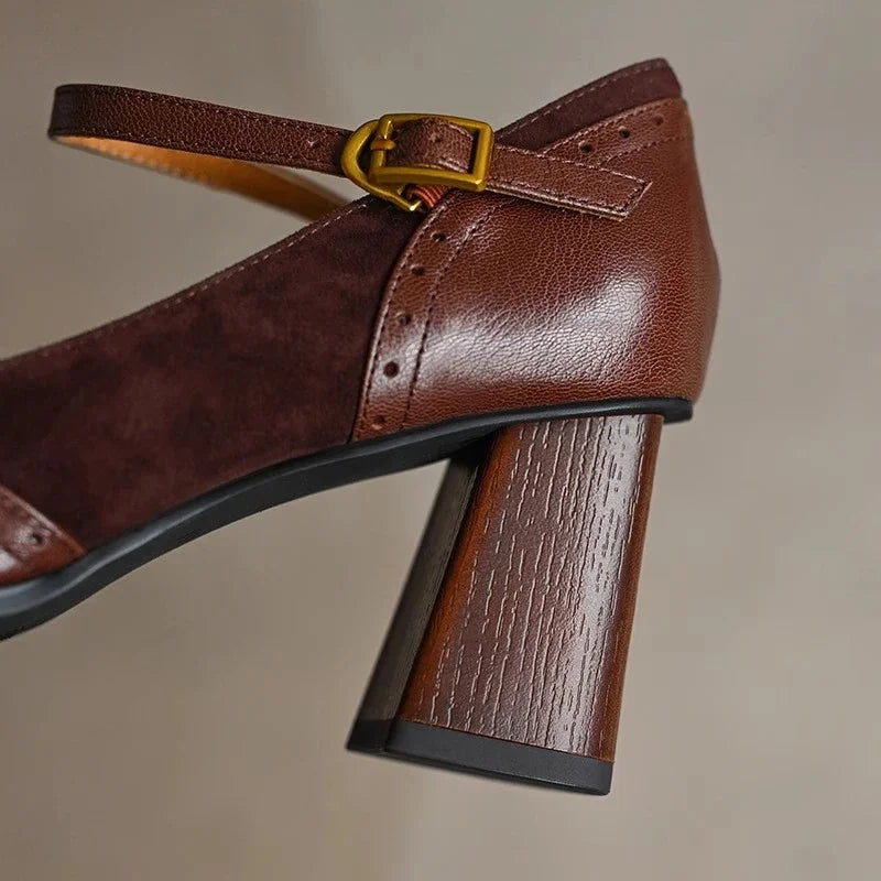 Earth Tone High Heels