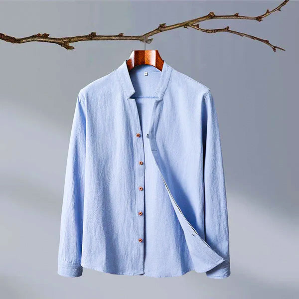 Pastel Pink Cotton Shirt - VibreMode