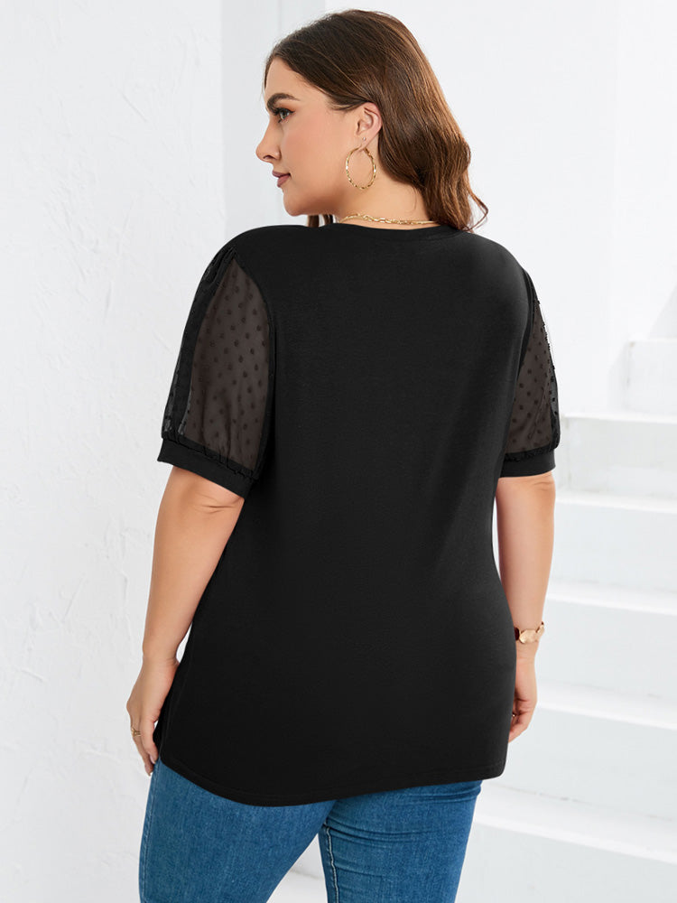 Classic V-Neck Women's Blouse