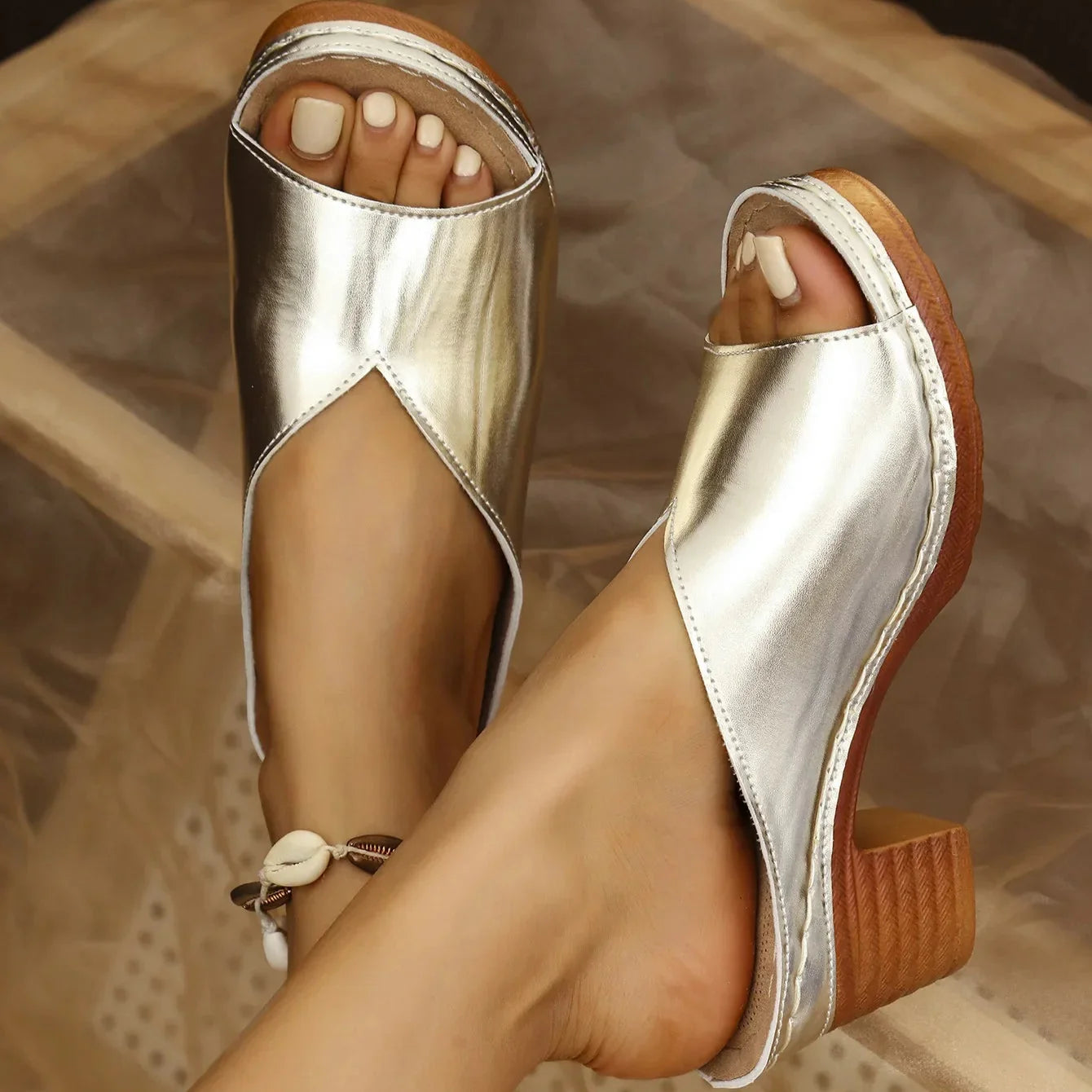 Stylish Ankle Strap Sandals