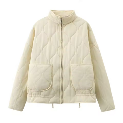 Fashionable Utility Jacket with Pockets - VibreMode