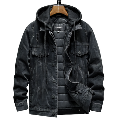 Arden Men's Dual Layer Denim Jacket - VibreMode