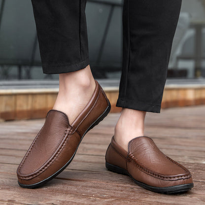 Luxury Leather Slip On Shoes