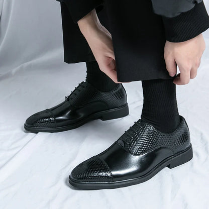 Authentic Luxury Leather Brogue Shoes